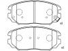 Bremsbelagsatz, Scheibenbremse Brake Pad Set:58101-3KA20