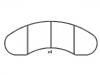 Plaquettes de frein Brake Pad Set:190688