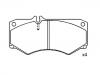 Plaquettes de frein Brake Pad Set:601 420 87 20