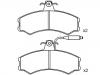 Bremsbelagsatz, Scheibenbremse Brake Pad Set:9 938 205