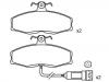 тормозная кладка Brake Pad Set:5 018 982