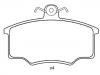 Bremsbelagsatz, Scheibenbremse Brake Pad Set:323 215 901 E