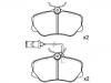 Bremsbelagsatz, Scheibenbremse Brake Pad Set:0060 760 121