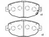 тормозная кладка Brake Pad Set:04465-30120