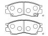 Pastillas de freno Brake Pad Set:MB534644