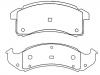 Bremsbelagsatz, Scheibenbremse Brake Pad Set:12510001