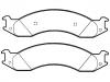 тормозная кладка Brake Pad Set:F2UZ-2001-A