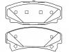 тормозная кладка Brake Pad Set:12321416