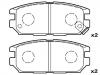 тормозная кладка Brake Pad Set:MB857610