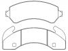 тормозная кладка Brake Pad Set:15532027