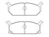 Bremsbelagsatz, Scheibenbremse Brake Pad Set:96068465