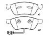 Plaquettes de frein Brake Pad Set:4D0 698 151 AB