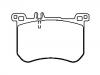 Bremsbelagsatz, Scheibenbremse Brake Pad Set:006 420 49 20