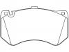 Bremsbelagsatz, Scheibenbremse Brake Pad Set:000 420 69 00