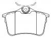 Plaquettes de frein Brake Pad Set:4254.29