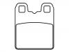 тормозная кладка Brake Pad Set:68317357AA