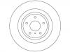 диск тормозной Brake Disc:40206-3WU0A-C166