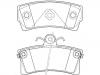 刹车片 Brake Pad Set:F1010371510