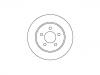 Disco de freno Brake Disc:AU21125A