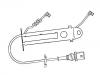 Warnkontakt, Bremsbelagverschleiß Brake Sensor:610431 E